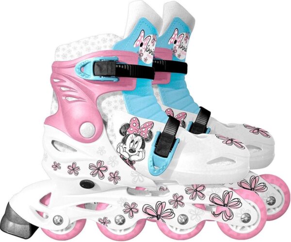 Disney Inline Skates Minnie Mouse Hardboot Wit/blauw Maat 34/37 (3496271007348)