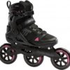 ROLLERBLADE Macroblade 110 3WD - Skates- Black/pink - Maat 24.5/39 (8050459899405)