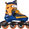 Story ThunderVerstelbare Inline Skate Blue Orange (5713525058436)