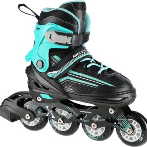2-in-1 Inlineskates en Schaatsen | Verstelbare Rollerschaatsen met ABEC7 Kogellagers | Comfortabele Fit met Ademend Membraan | Maten 29-33, 34-38, 39-43 (9101033058264)