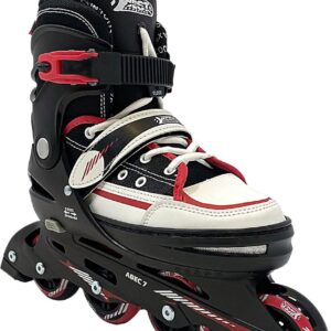 Verstelbare Inlineskates voor Kinderen en Jongeren - Stevige Rolschaatsen met Rem (9101093615773)