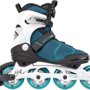 Dames Inlineskates 84mm Fitnessmet Boa Sluiting en Aluminium Frame (9101147402106)