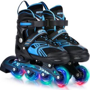 Inlineskates - Verstelbaar Met LED-Wielen Voor Kinderen En Volwassenen (3098434821367)
