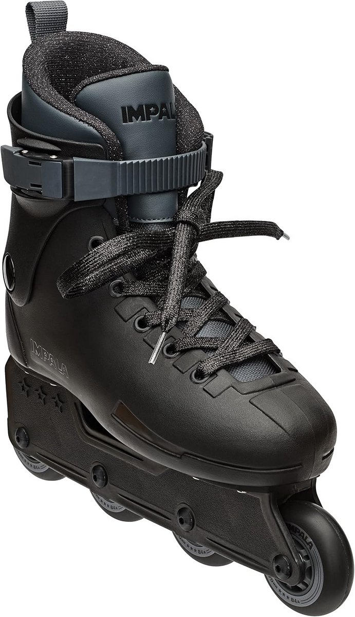 Inlineskates voor volwassenen instelbaar in diverse maten Zwart (9101124946203)