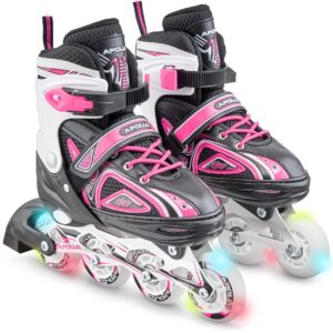 Solidchoice - Verstelbare LED Inlineskates voor Kinderen (2851217111496)