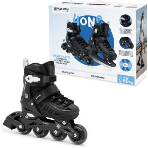 Spokey 4W1 Inlineskates - Zwart - 34-38 (5905339446466)