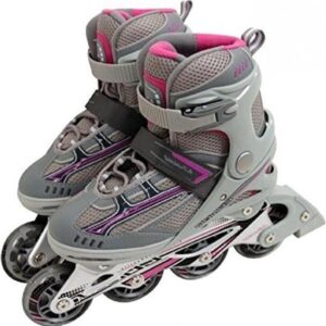 Inlineskates Heren Spa075 Rood-Zwart, Verstelbaar & Comfortabel (8763218024139)