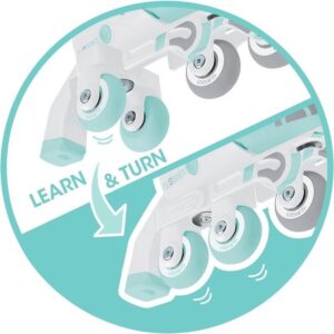 Inlineskates voor kinderen met kleurrijk design (8763220207124)