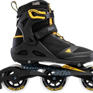 Rollerblade Inlineskates - Maat 42 - Unisex - zwart/geel (8050459822403)