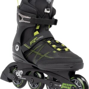 Skeelers Heren - Inlineskates - Outdoor Lifestyle - Originele Softboot - 80mm Wielmaat - Zwart Olijf (9101149396366)