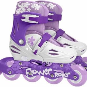 Verstelbare Inlineskates Maat 30-33 Paars voor Kinderen - 2-in-1 Triskates (9101030156574)