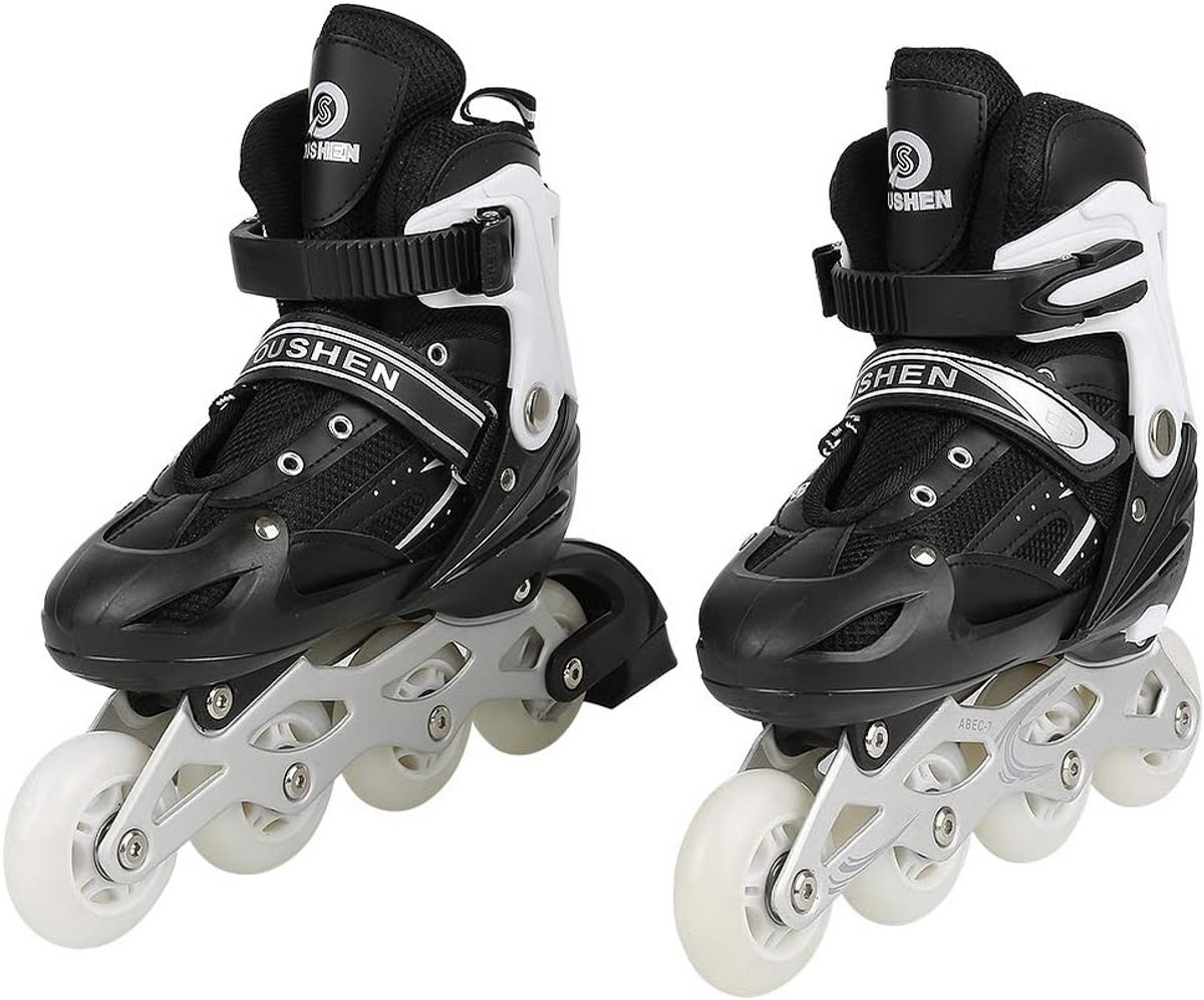 Verstelbare Inlineskates voor Kinderen en Jongeren, Maat 31-38, met Lichtgevende Wielen (9101131952839)
